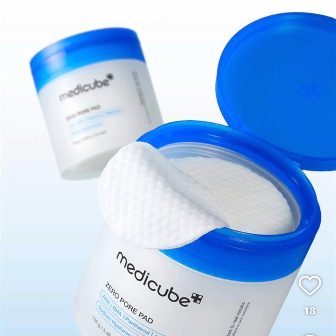 Medicube Zero Pore Pads 155 gm 70 pads