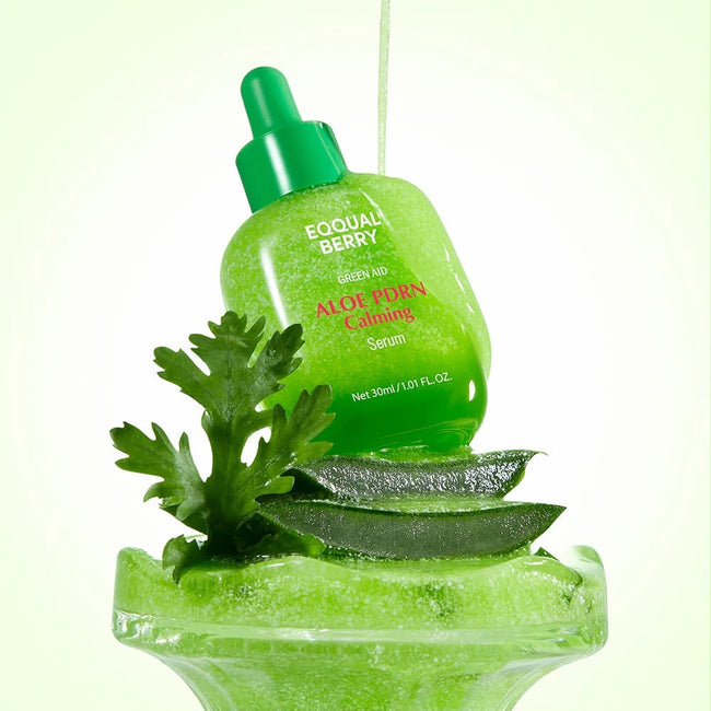 Eqqual Berry Aloe PDRN calming green serum 30ml Main Image
