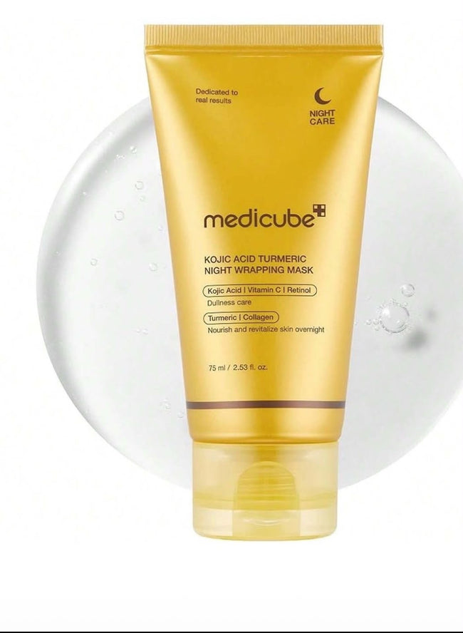 Medicube Kojic acid Trumeric Night wrapping mask 75ml Hover Image