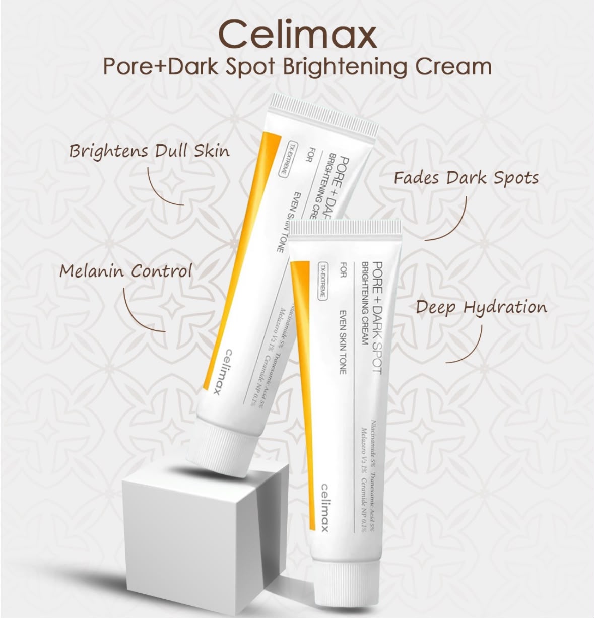 Celimax pore + dark spot brightening cream 35ml