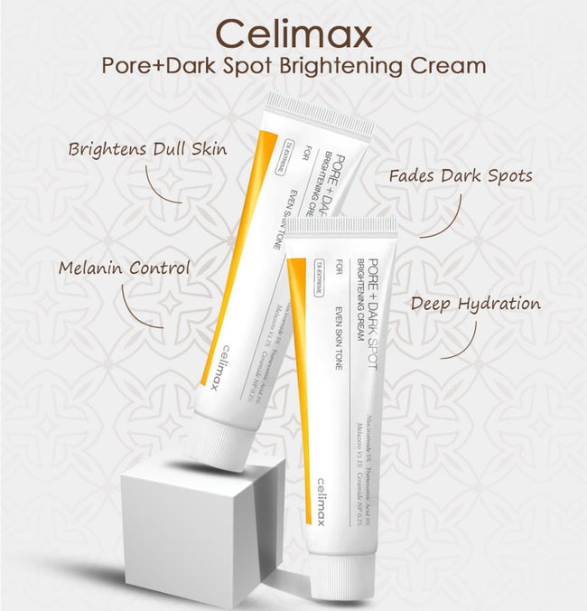 Celimax pore + dark spot brightening cream 35ml Main Image