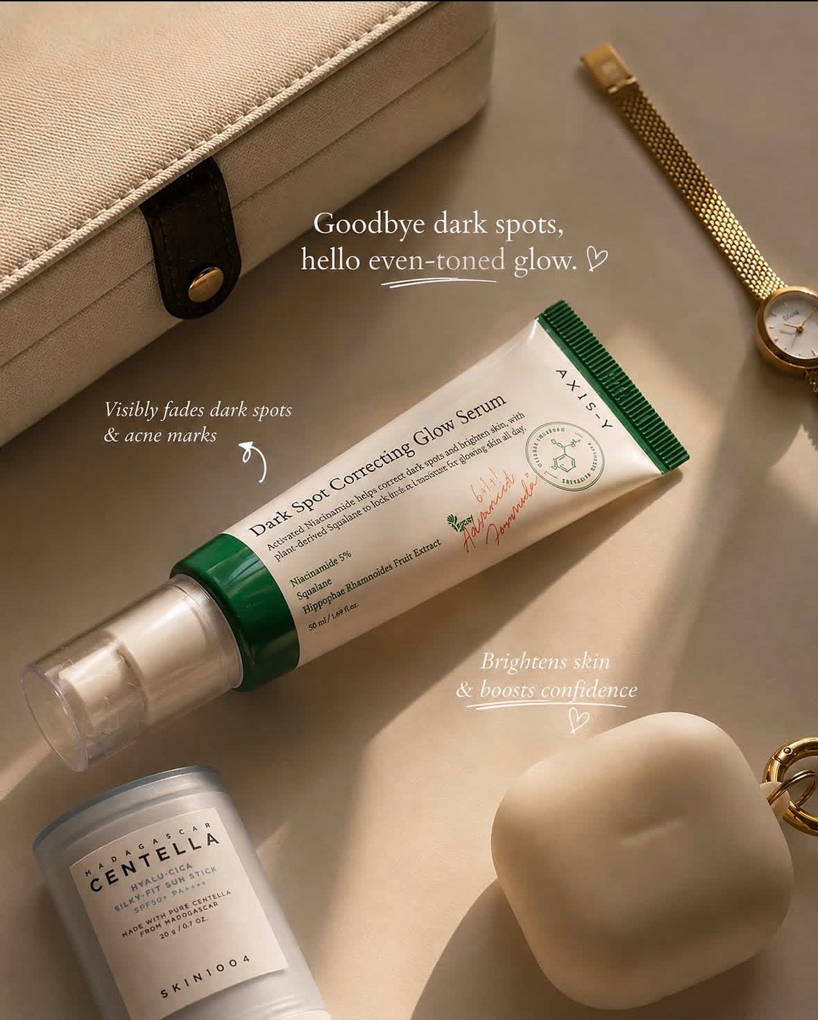 Axis Y dark spot correcting glow serum