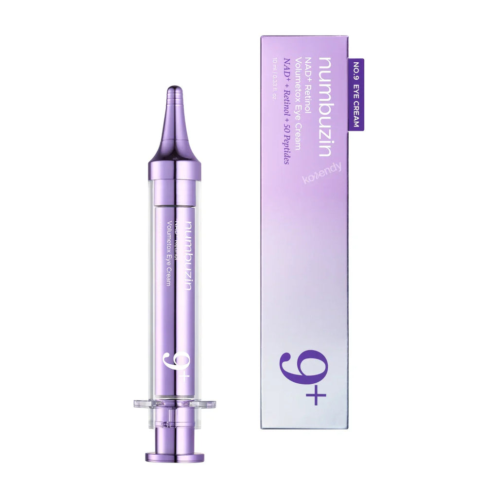 Numbizin no.9 NAD+ Retinol eye cream syringe form 10ml