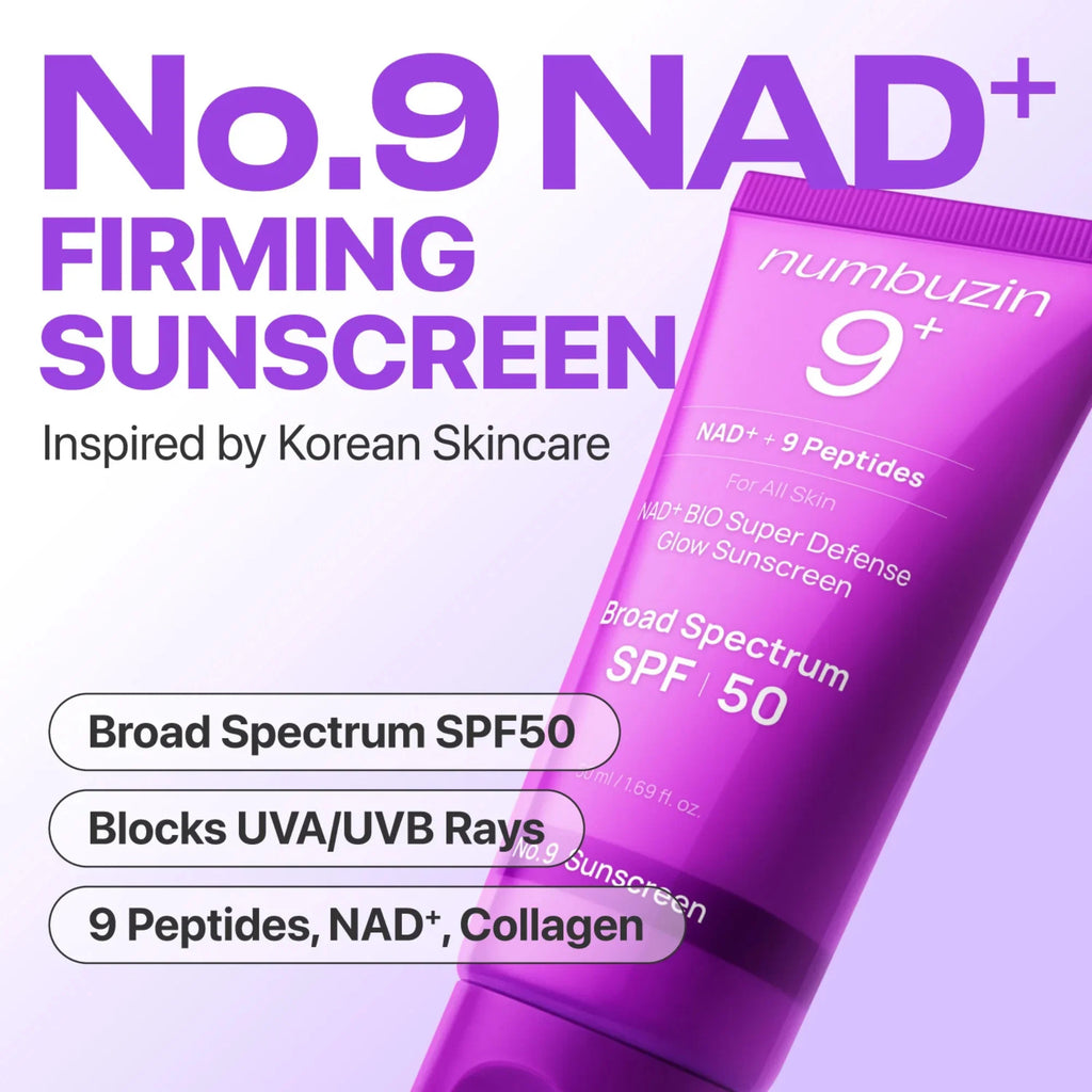 Numbuzin No.9 NAD+ Peptides Dewy Sun Essence