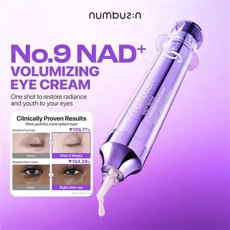 Numbizin no.9 NAD+ Retinol eye cream syringe form 10ml