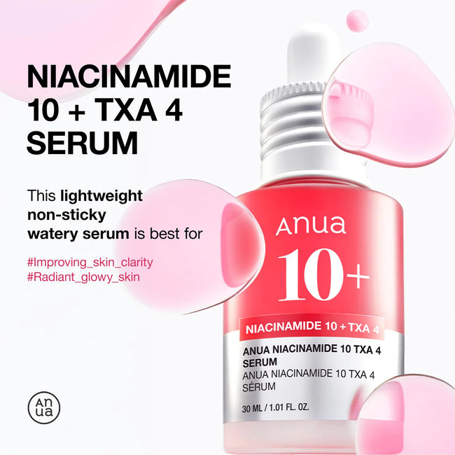 Anua 10+ Niacinamide + TXA 4.5% serum 30ml Main Image