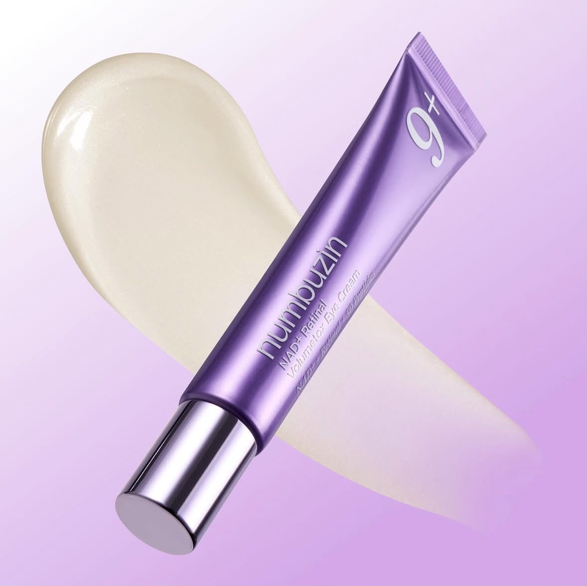 Numbizin NAD+ Retinal no.9 eye cream tube form.