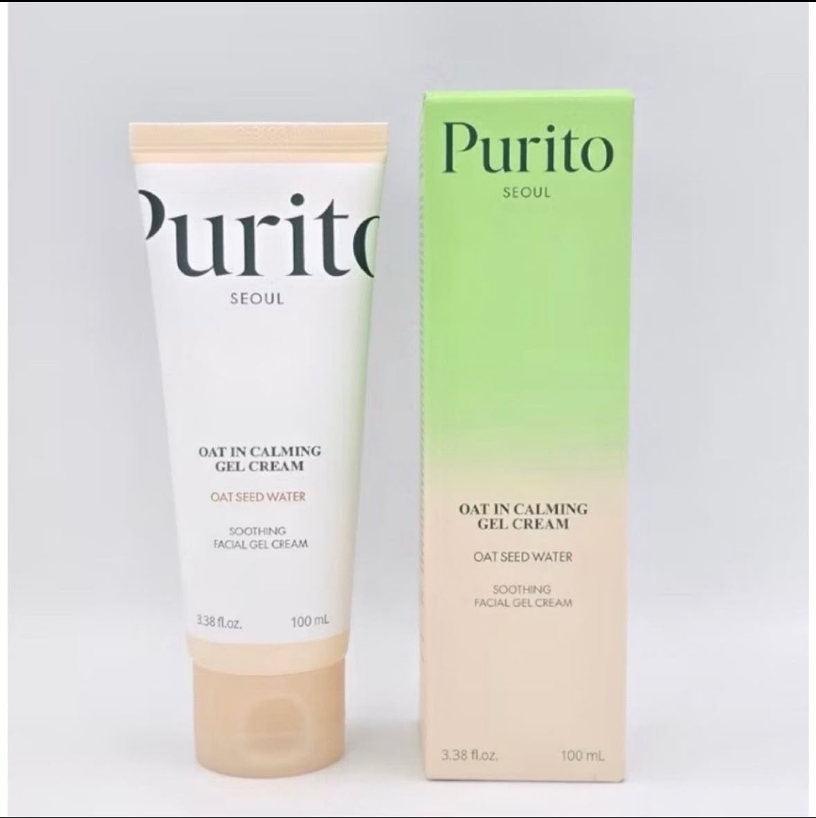 Purito Oat in Soothing Facial Gel Cream Moisturizer 100ml
