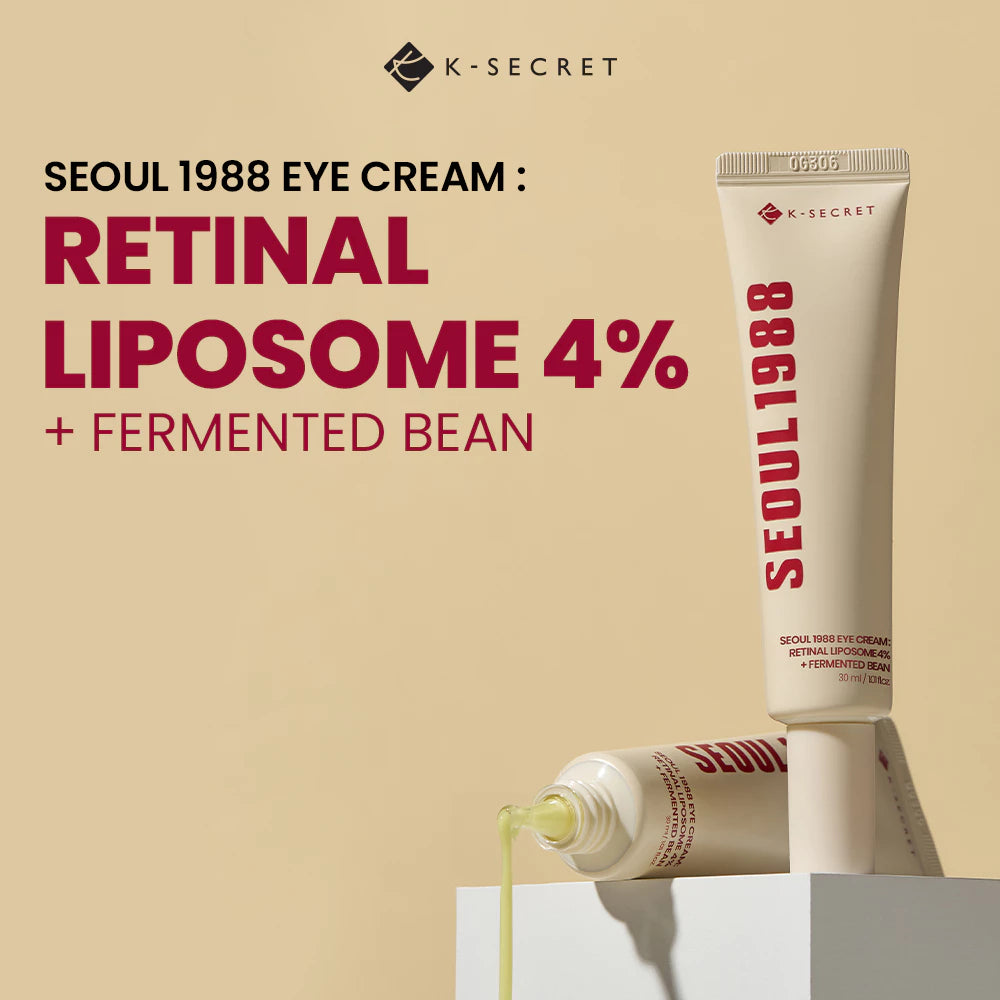 K-secret retinal liposome fermented bean eye cream 30ml